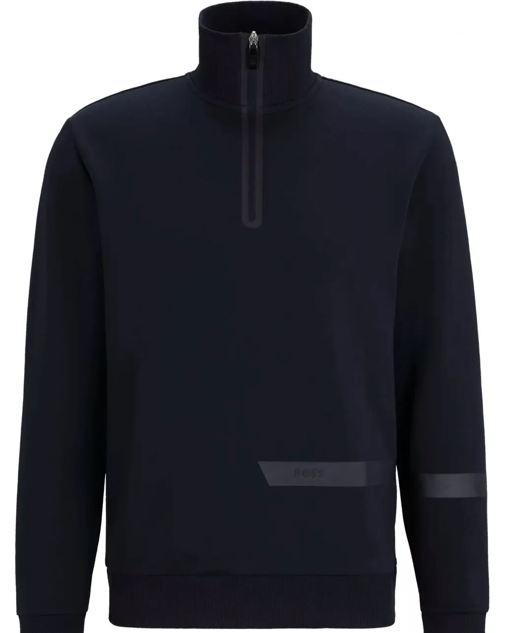 Hugo Boss | Long Sleeves Cotton Logo Sweatshirts | Unisex.