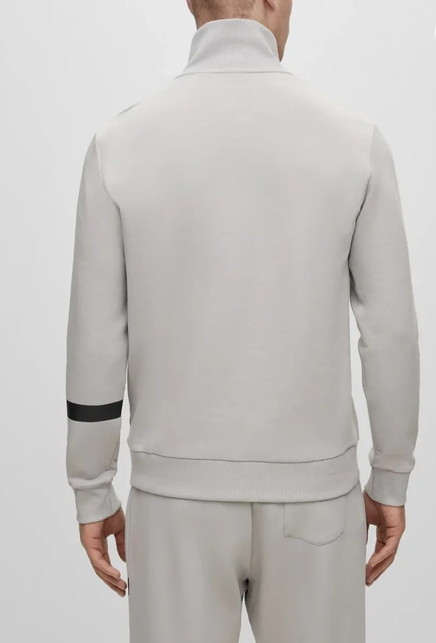 Hugo Boss | Long Sleeves Cotton Logo Sweatshirts | Unisex.