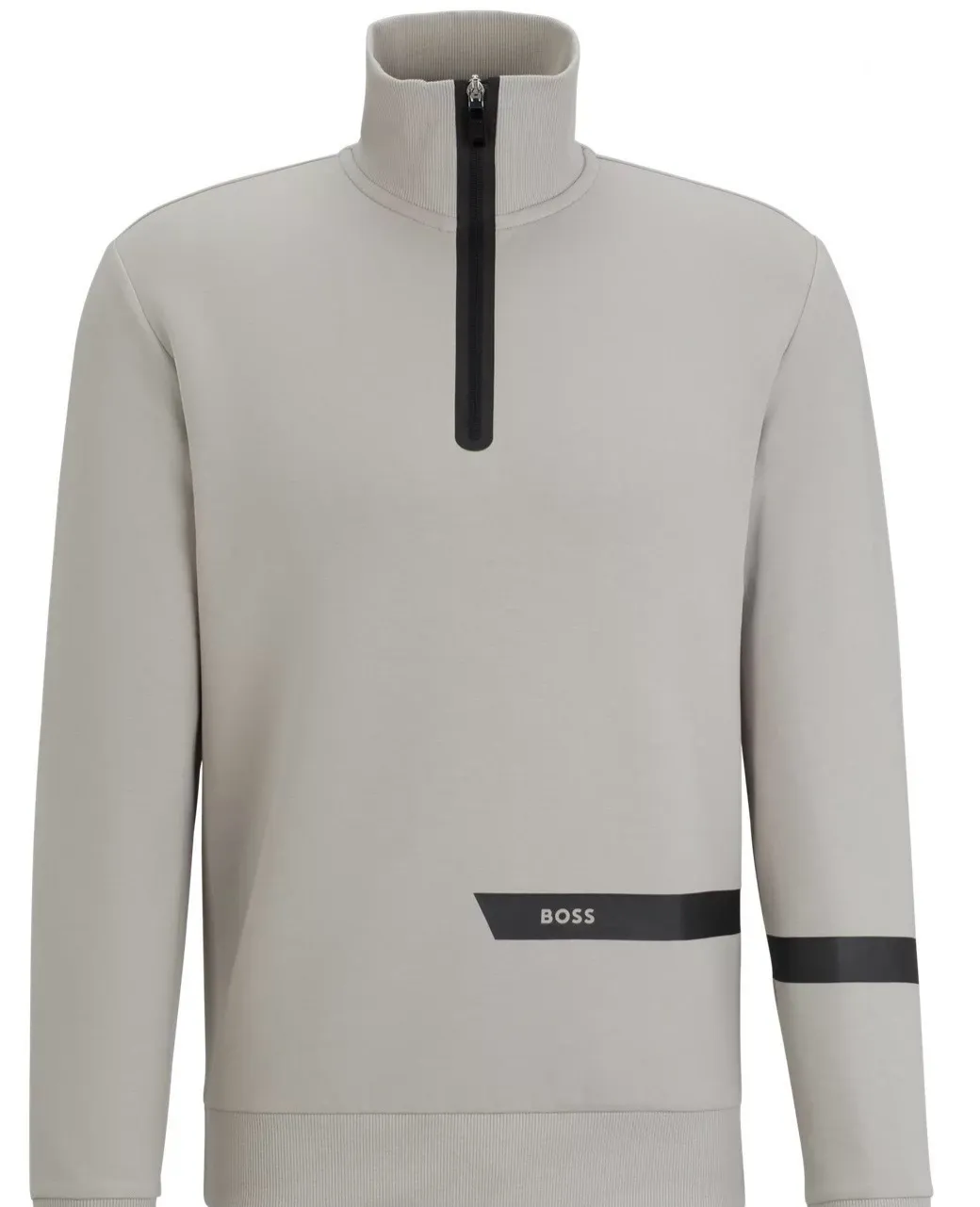 Hugo Boss | Long Sleeves Cotton Logo Sweatshirts | Unisex.