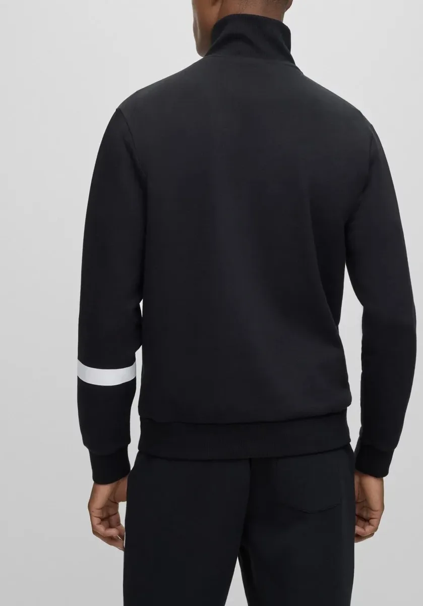 Hugo Boss | Long Sleeves Cotton Logo Sweatshirts | Unisex.