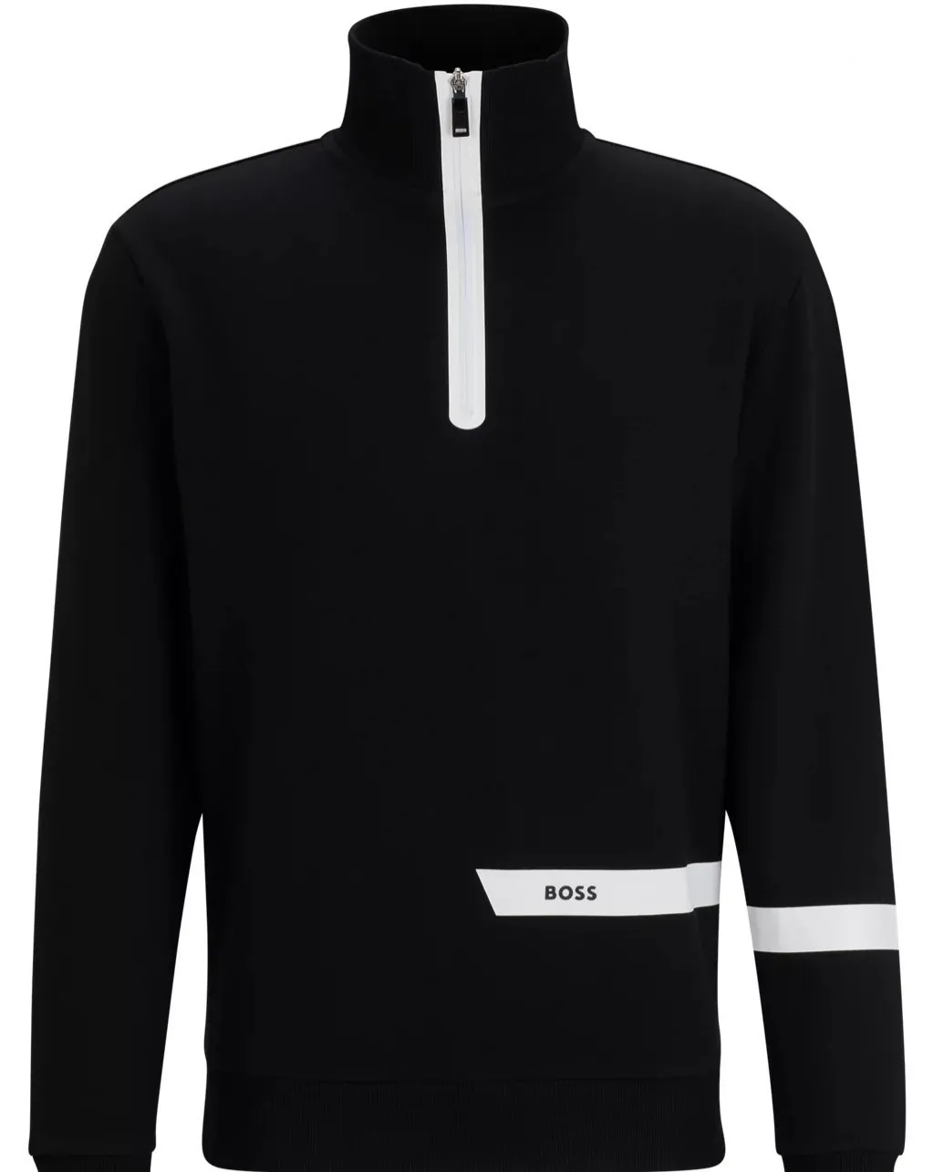 Hugo Boss | Long Sleeves Cotton Logo Sweatshirts | Unisex.