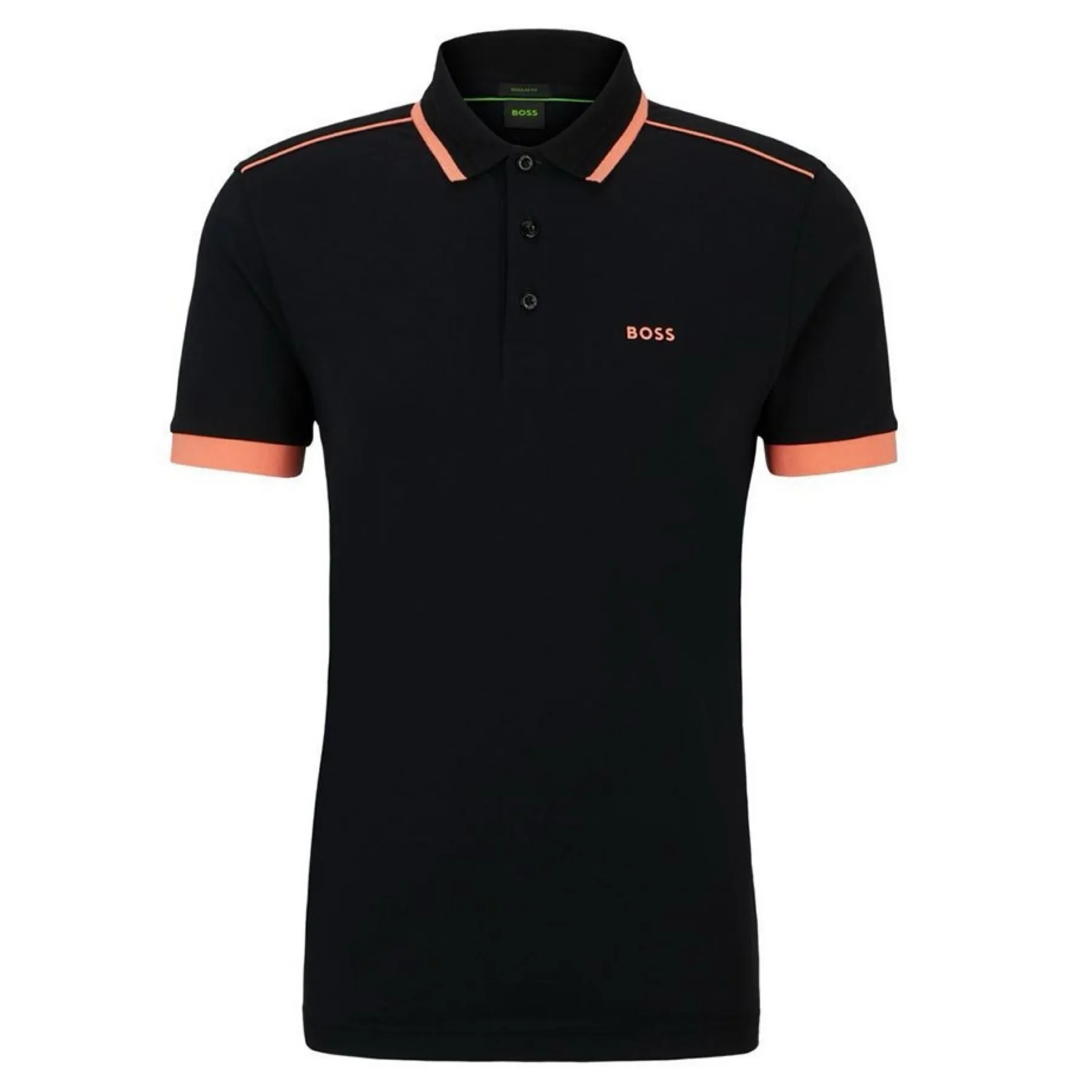 Hugo Boss | Plain Cotton Logo Polos for Street Style - Buy Now!