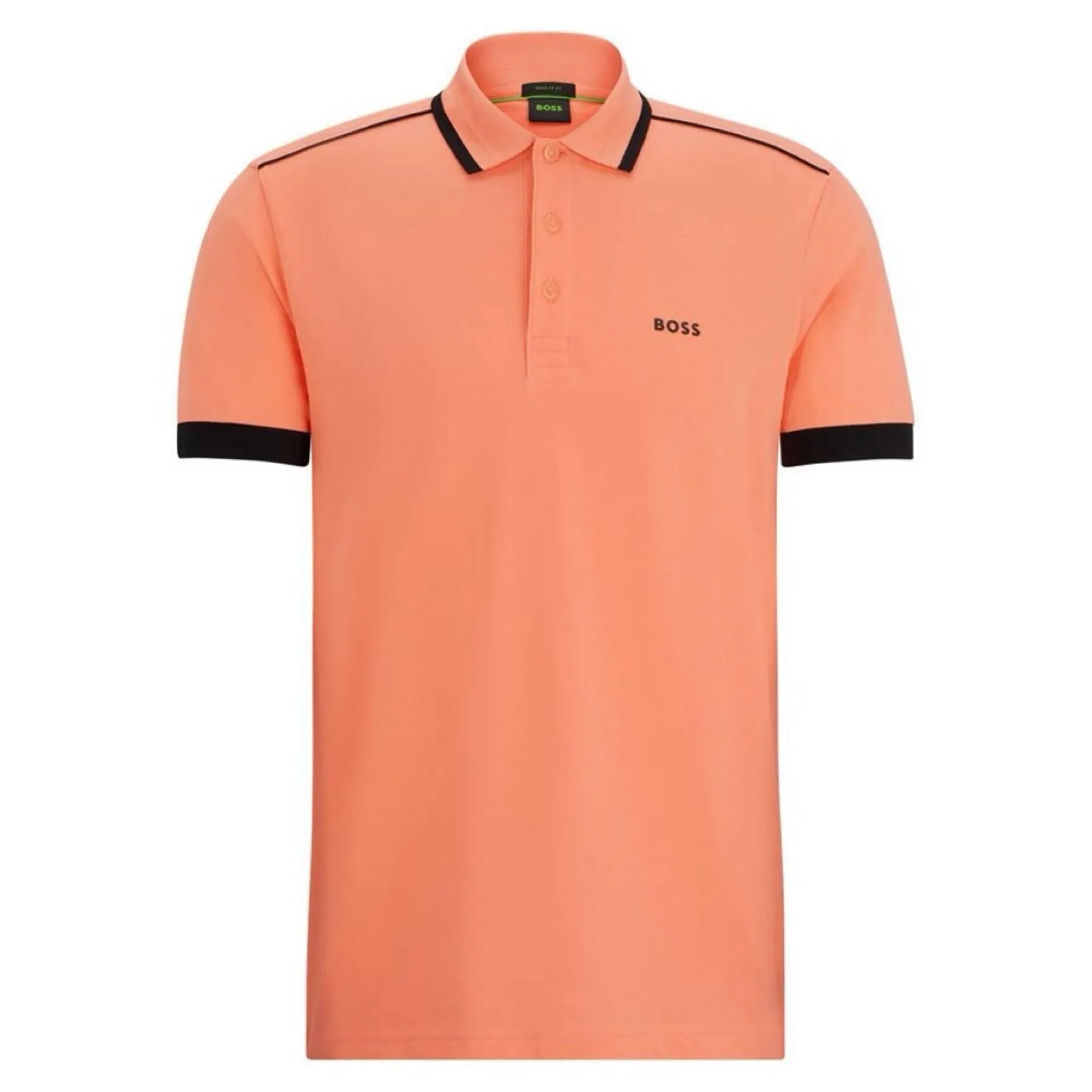 Hugo Boss | Plain Cotton Logo Polos for Street Style - Buy Now!