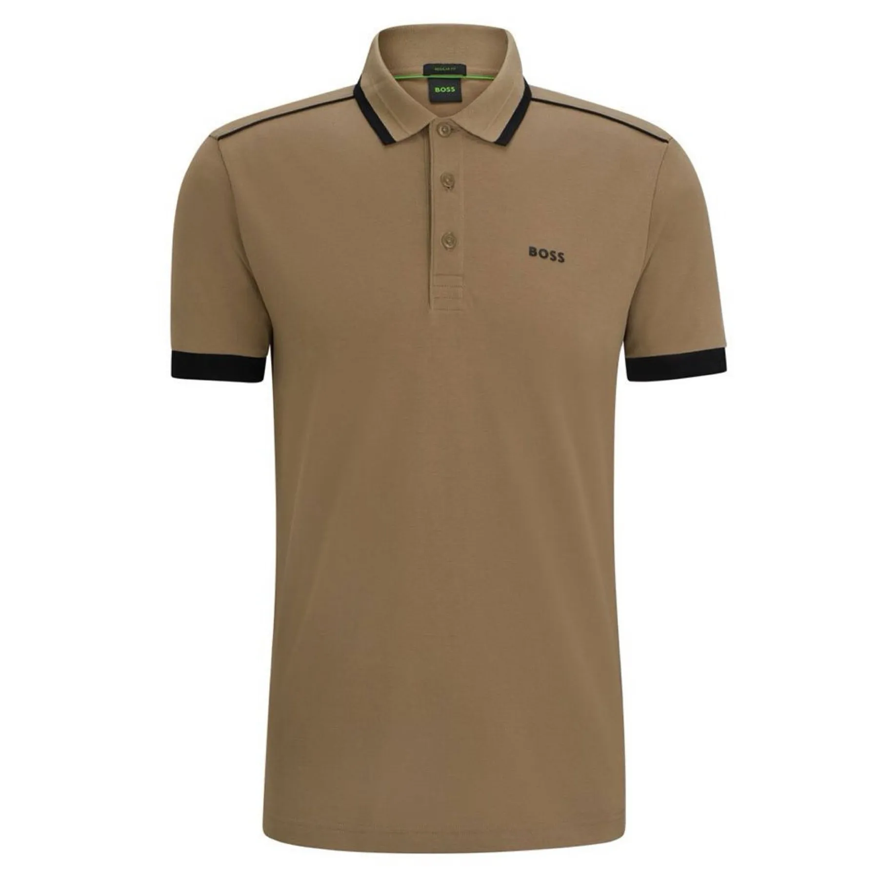 Hugo Boss | Plain Cotton Logo Polos for Street Style - Buy Now!