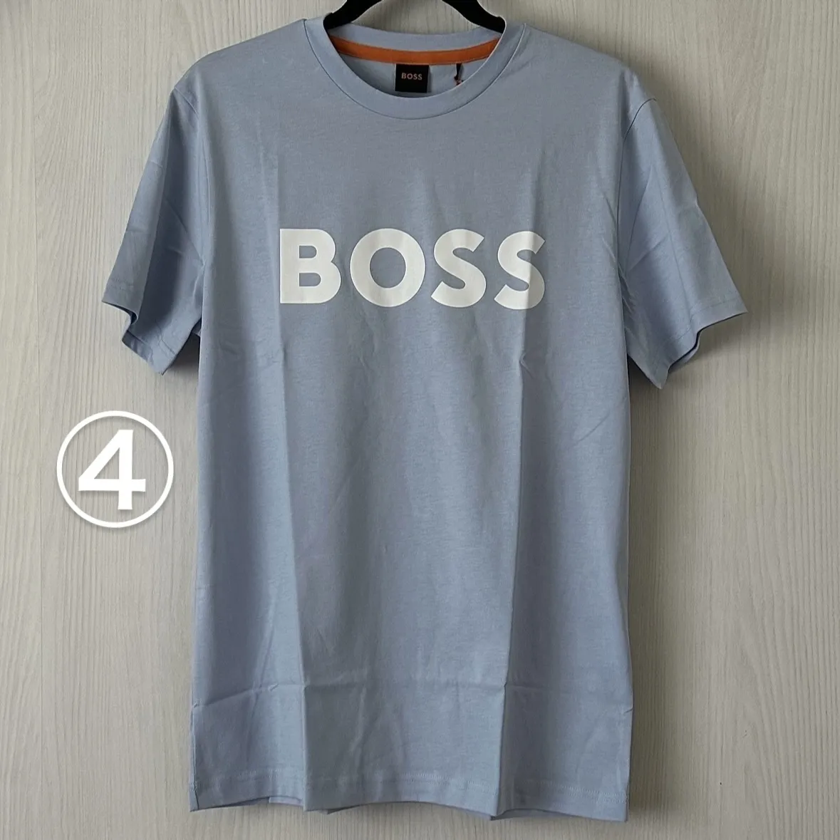 Hugo Boss Crew Neck Street Style Cotton T-Shirt