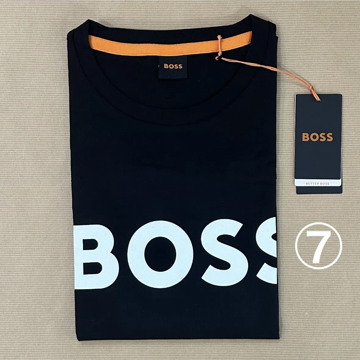 Hugo Boss Crew Neck Street Style Cotton T-Shirt