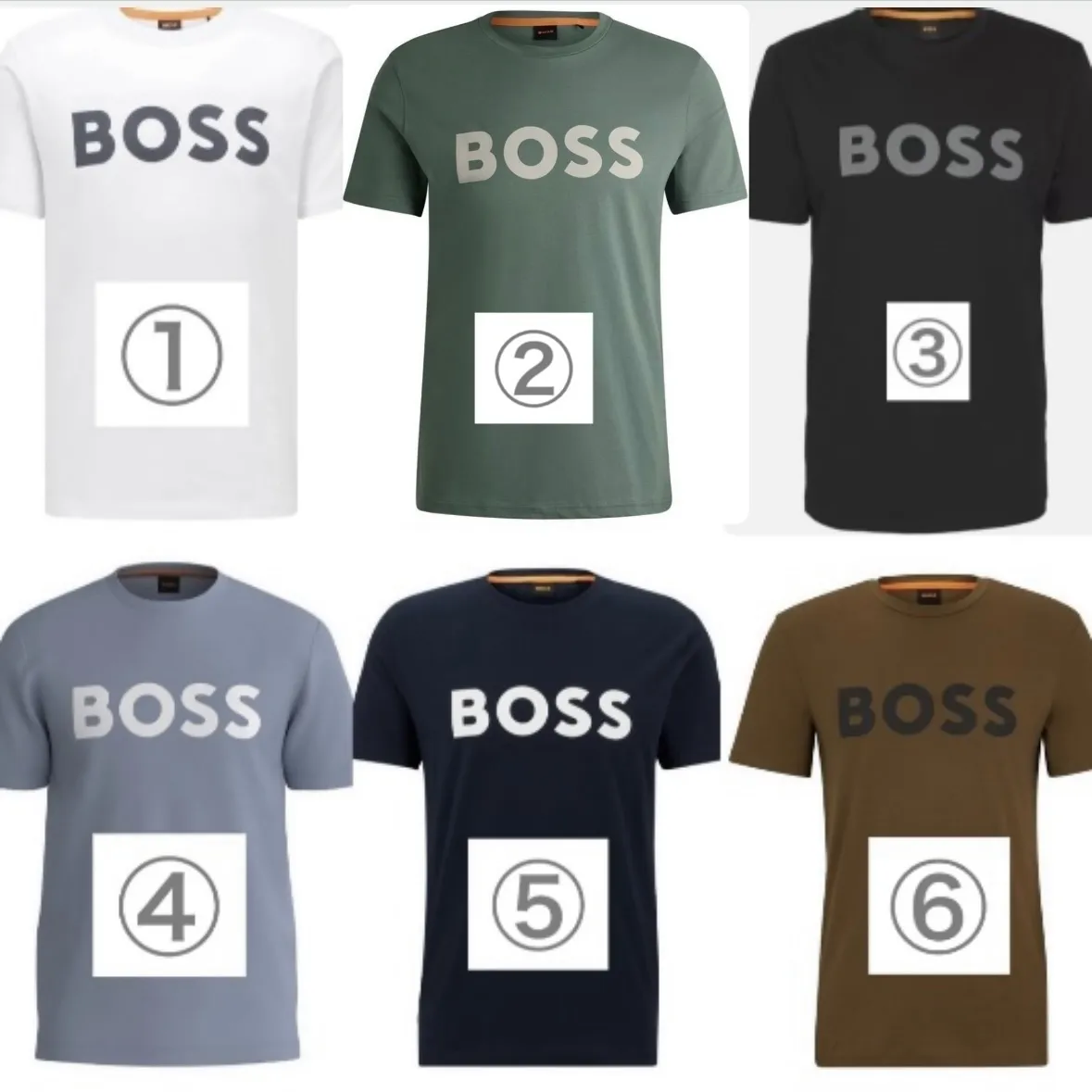 Hugo Boss Crew Neck Street Style Cotton T-Shirt