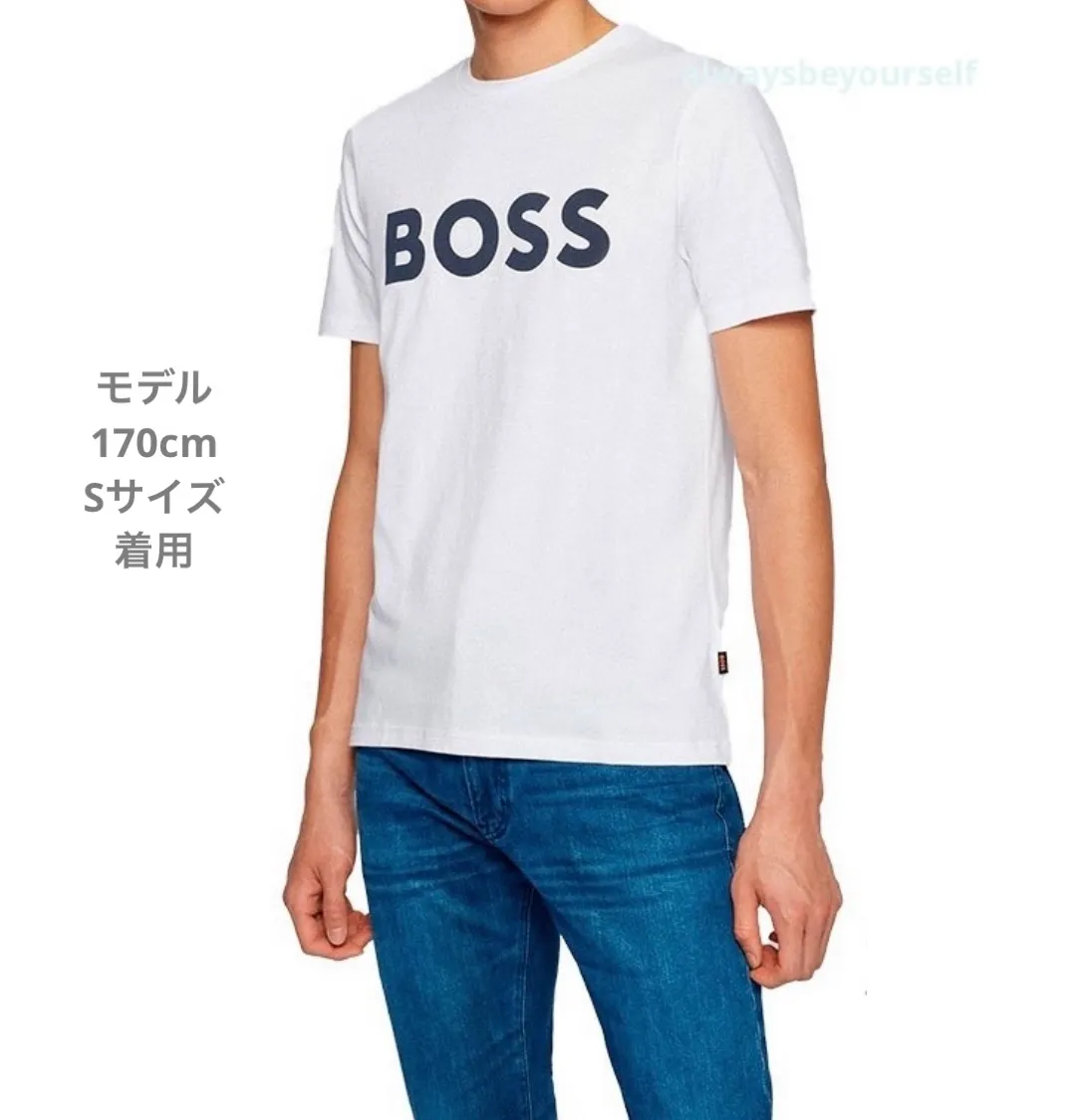 Hugo Boss Crew Neck Street Style Cotton T-Shirt