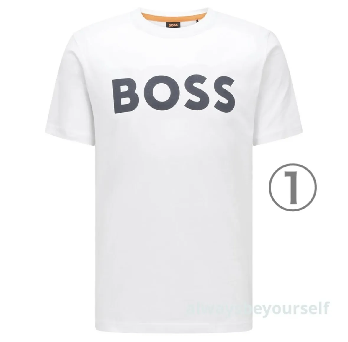 Hugo Boss Crew Neck Street Style Cotton T-Shirt