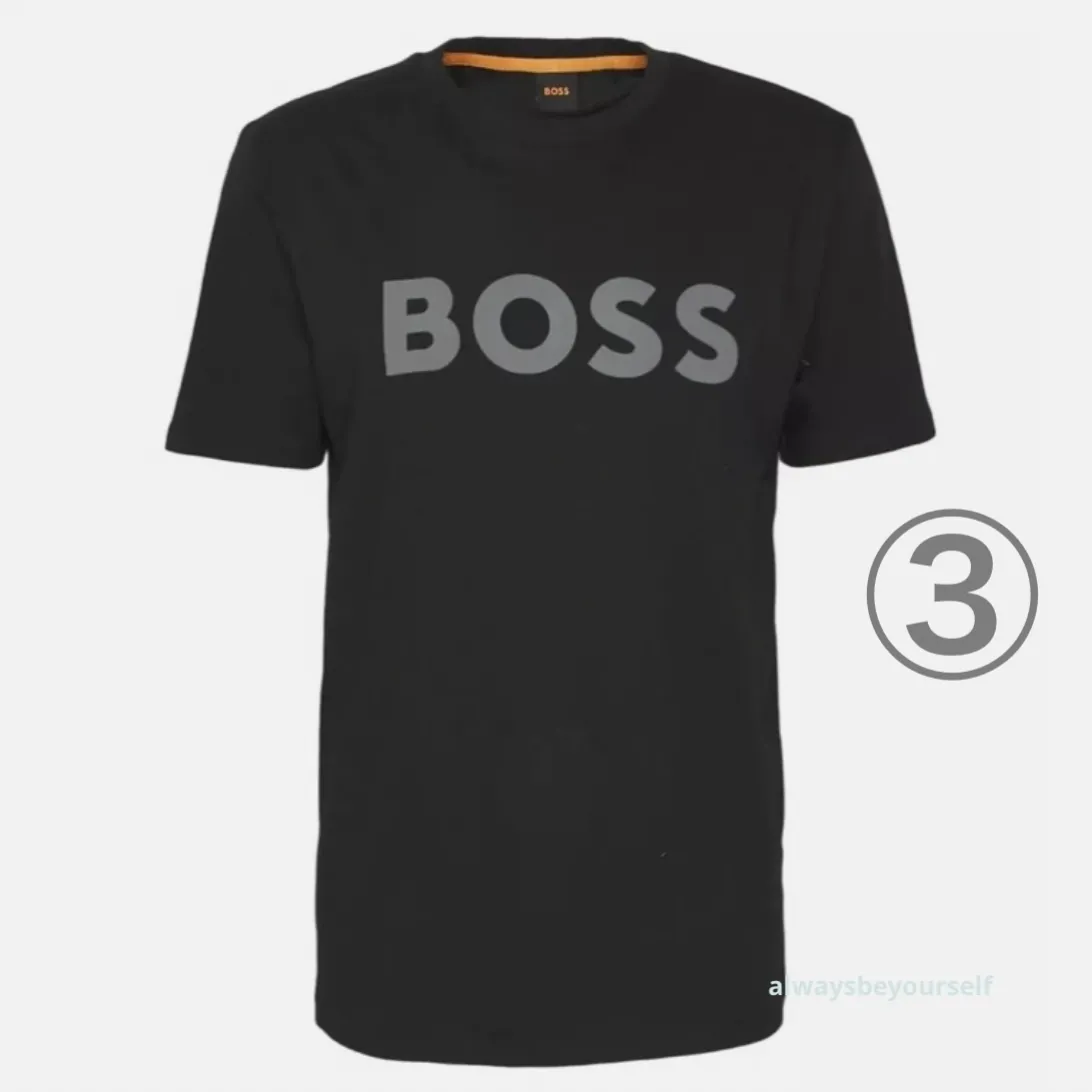 Hugo Boss Crew Neck Street Style Cotton T-Shirt