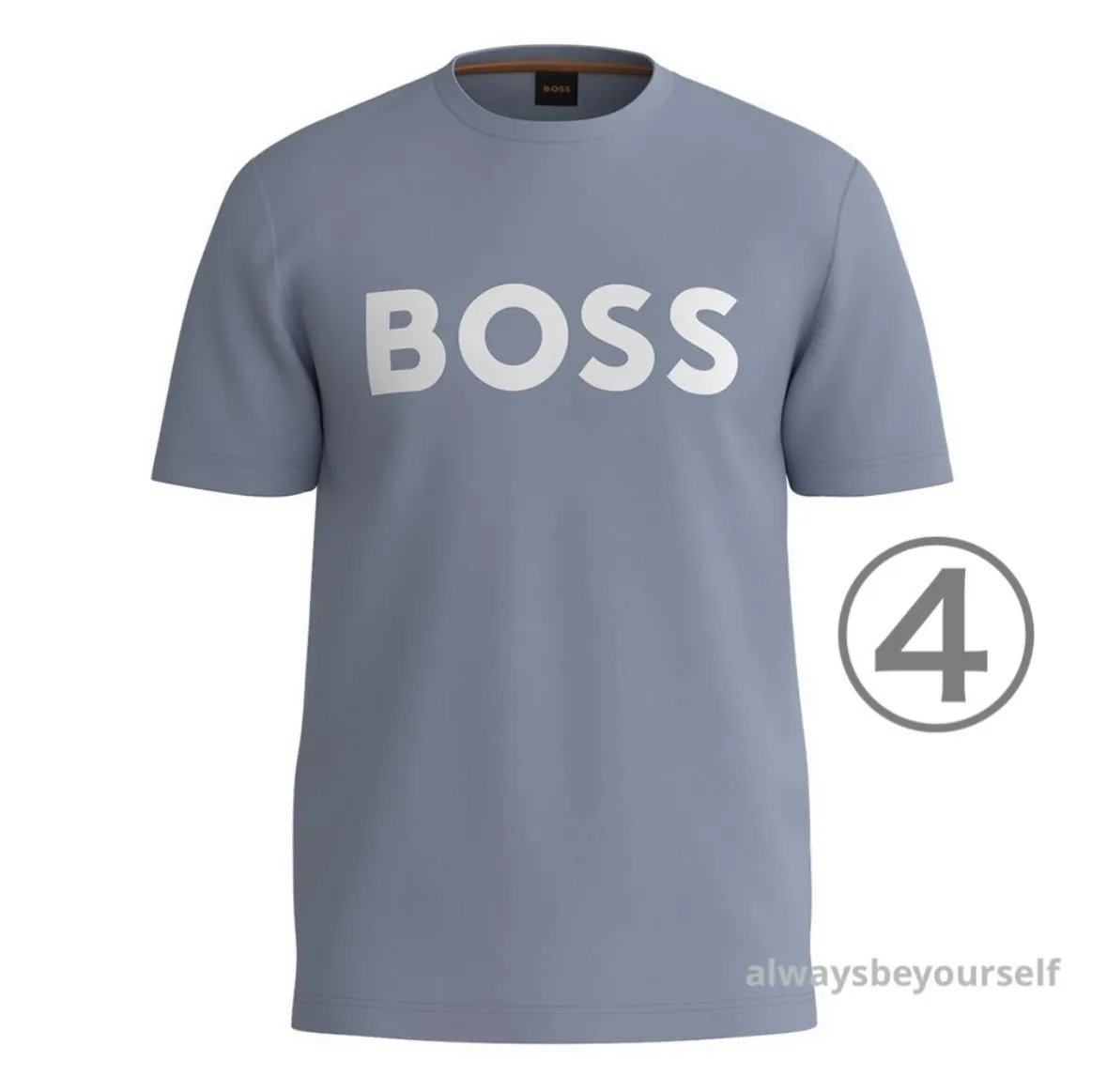 Hugo Boss Crew Neck Street Style Cotton T-Shirt