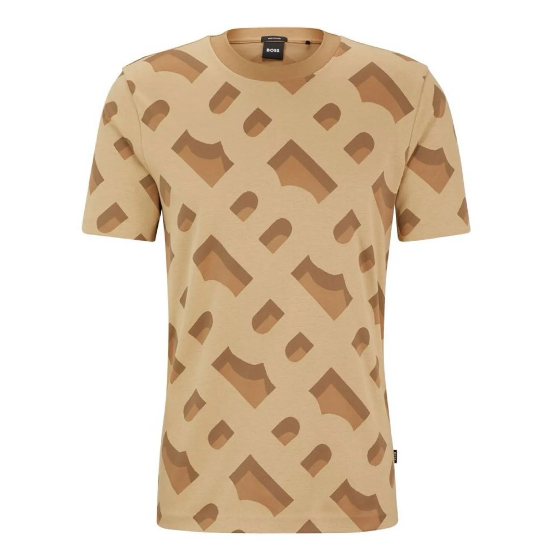 Hugo Boss Street Style Cotton Logo T-Shirts