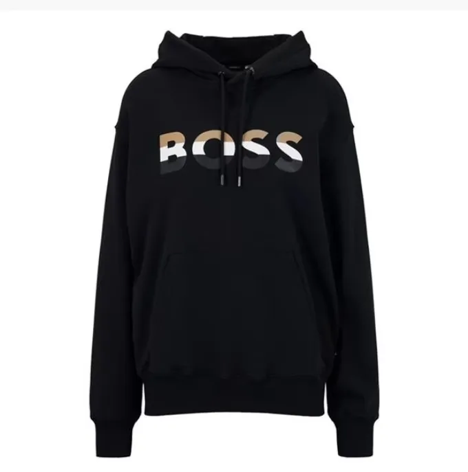 Hugo Boss Street Style Logo Hoodies & Sweatshirts with Stripes