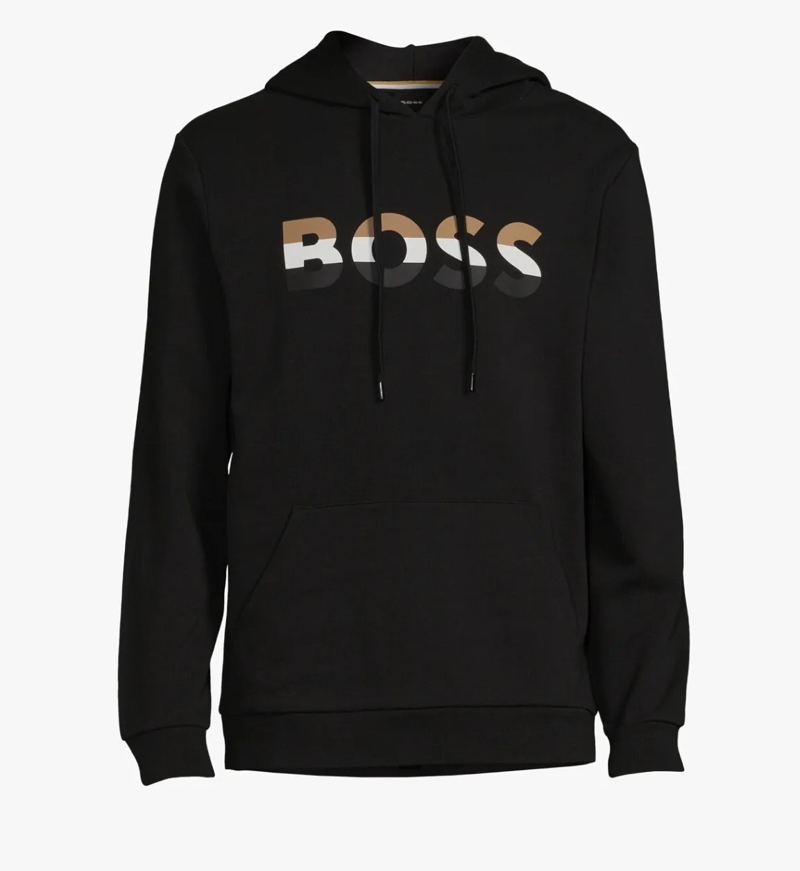 Hugo Boss street style long sleeves cotton logo - stripes unisex