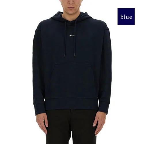 Hugo Boss Unisex Street Style Pullovers | Long Sleeves | Plain Cotton Logo