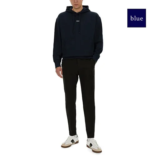 Hugo Boss Unisex Street Style Pullovers | Long Sleeves | Plain Cotton Logo