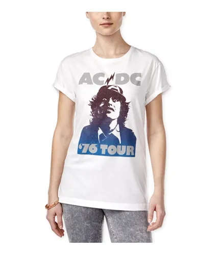 Hybrid Womens Ac/Dc '76 Tour Graphic T-Shirt