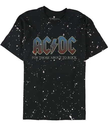 Junk Food Mens Ac/Dc For Those About To Rock Graphic T-Shirt