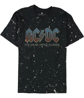 Junk Food Mens Ac/Dc For Those About To Rock Graphic T-Shirt