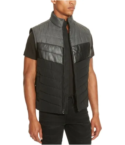 Kenneth Cole Mens Colorblock Puffer Vest