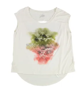 Lira Womens Diamond Graphic T-Shirt