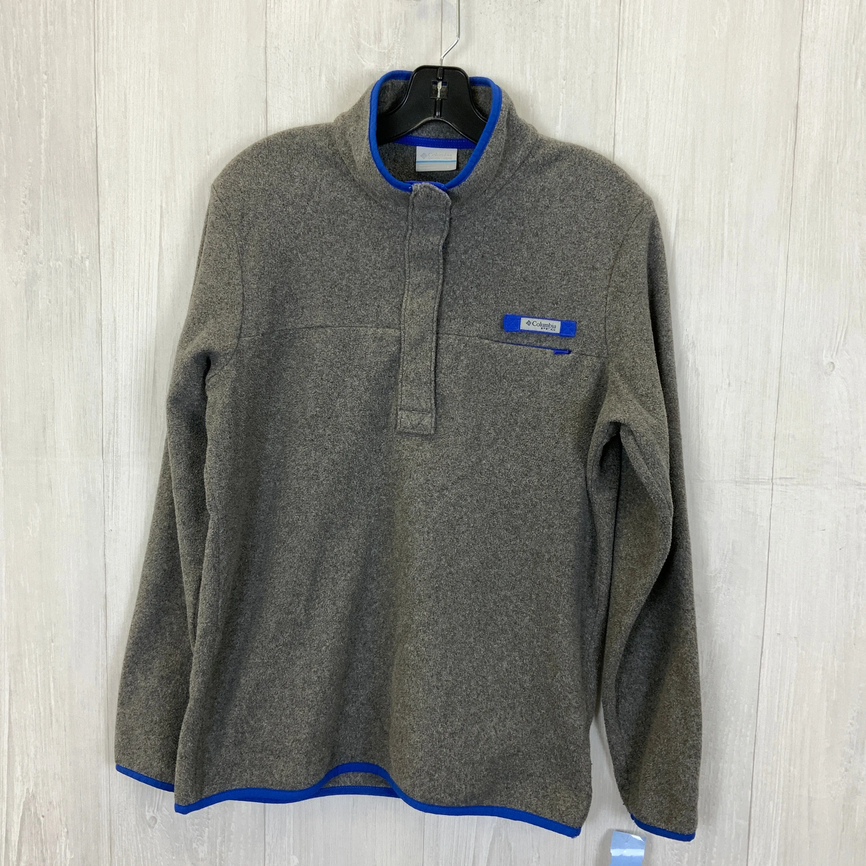 Long Sleeve Fleece Pullover - Size L by Columbia.