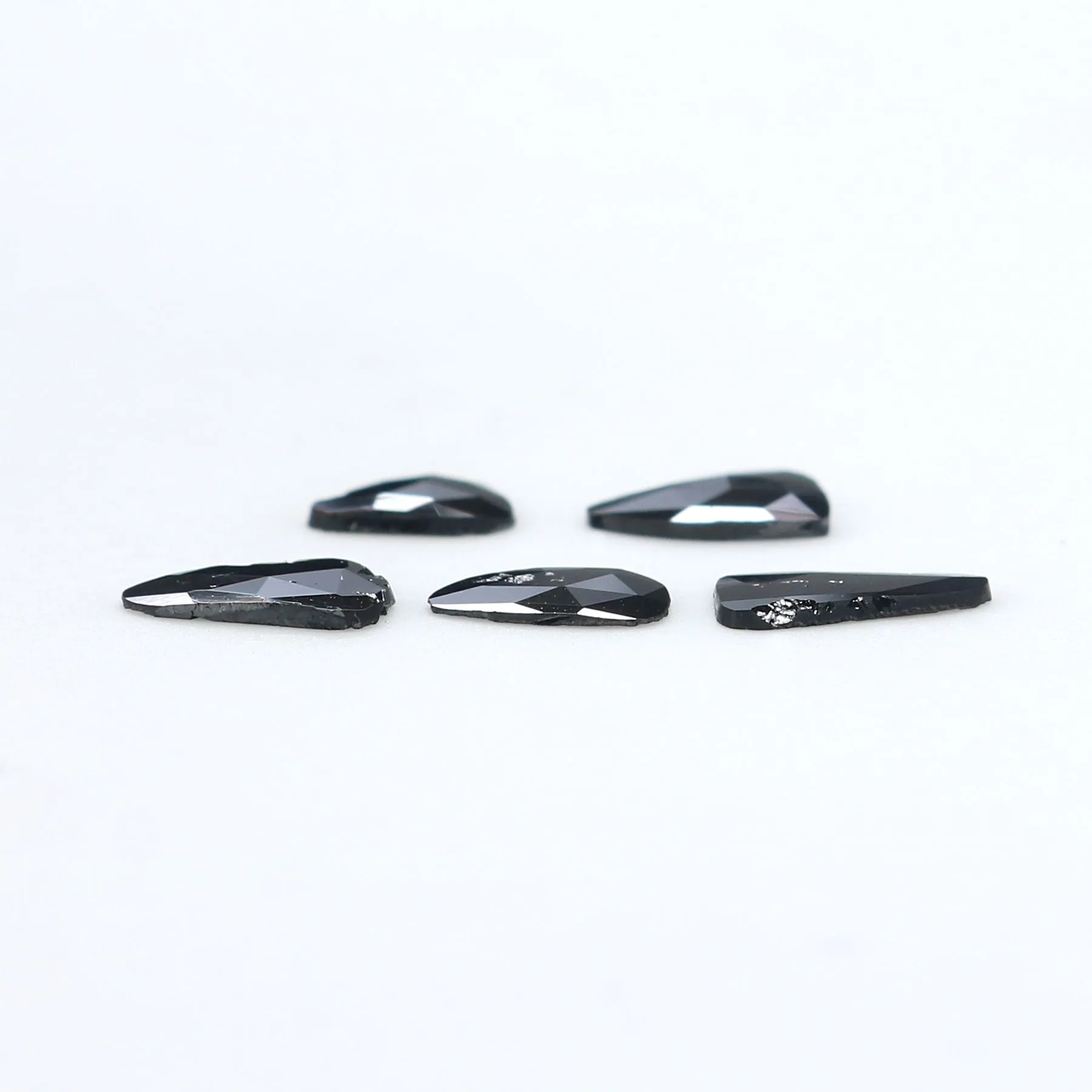 Loose Black Diamond - 1.30 CT - 7.35 MM - Slice/Rose Cut - KR2598