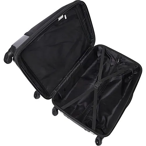 Mancini Bristol Hybrid Expandable 3-Piece Luggage Set 