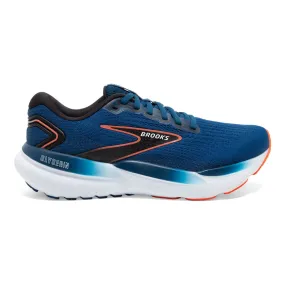 Men's Brooks Glycerin 21 Blue Opal Black Nasturtium 13 2E Wide - buy now at discounted price.