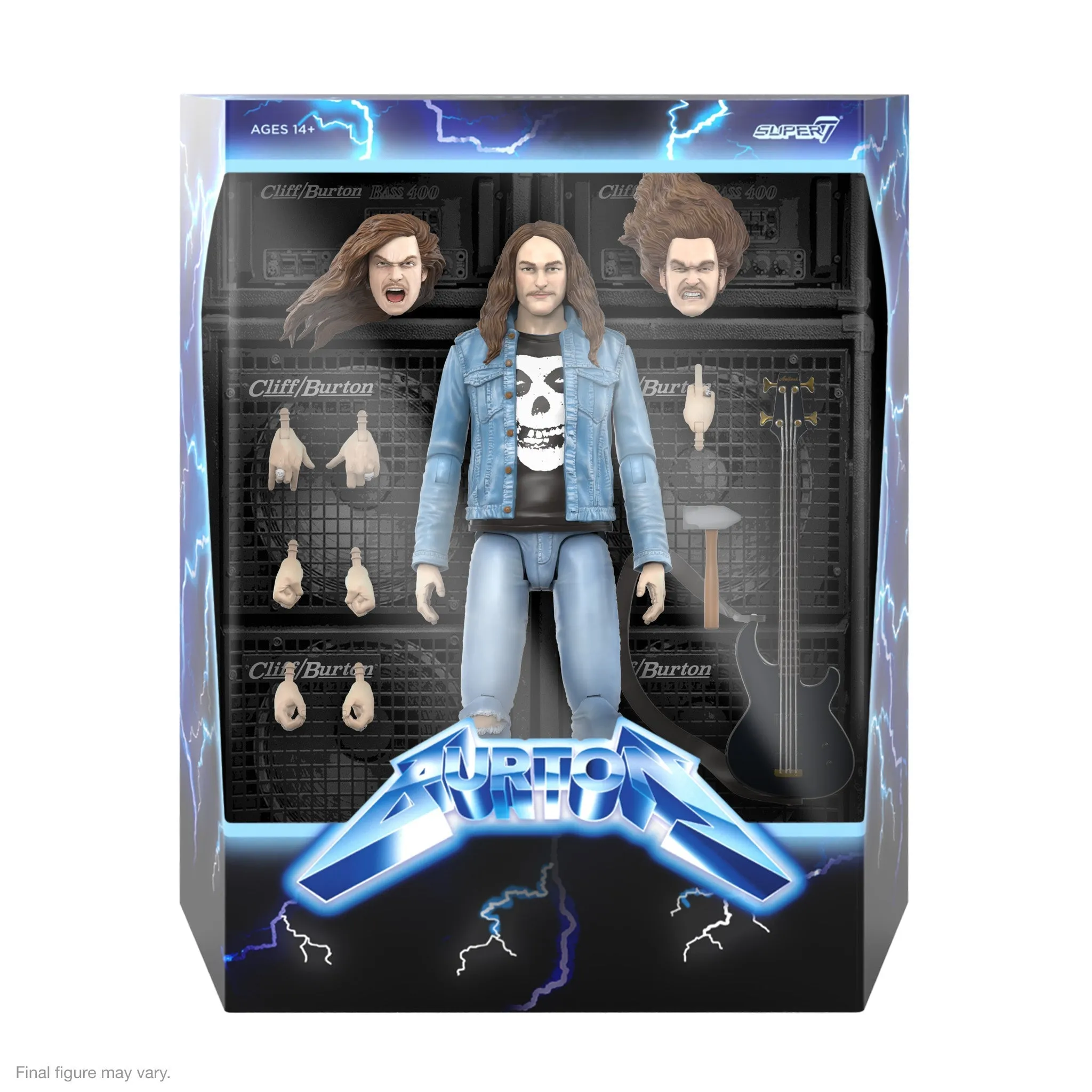 Metallica Cliff Burton Ultimates Action Figure Wave 1