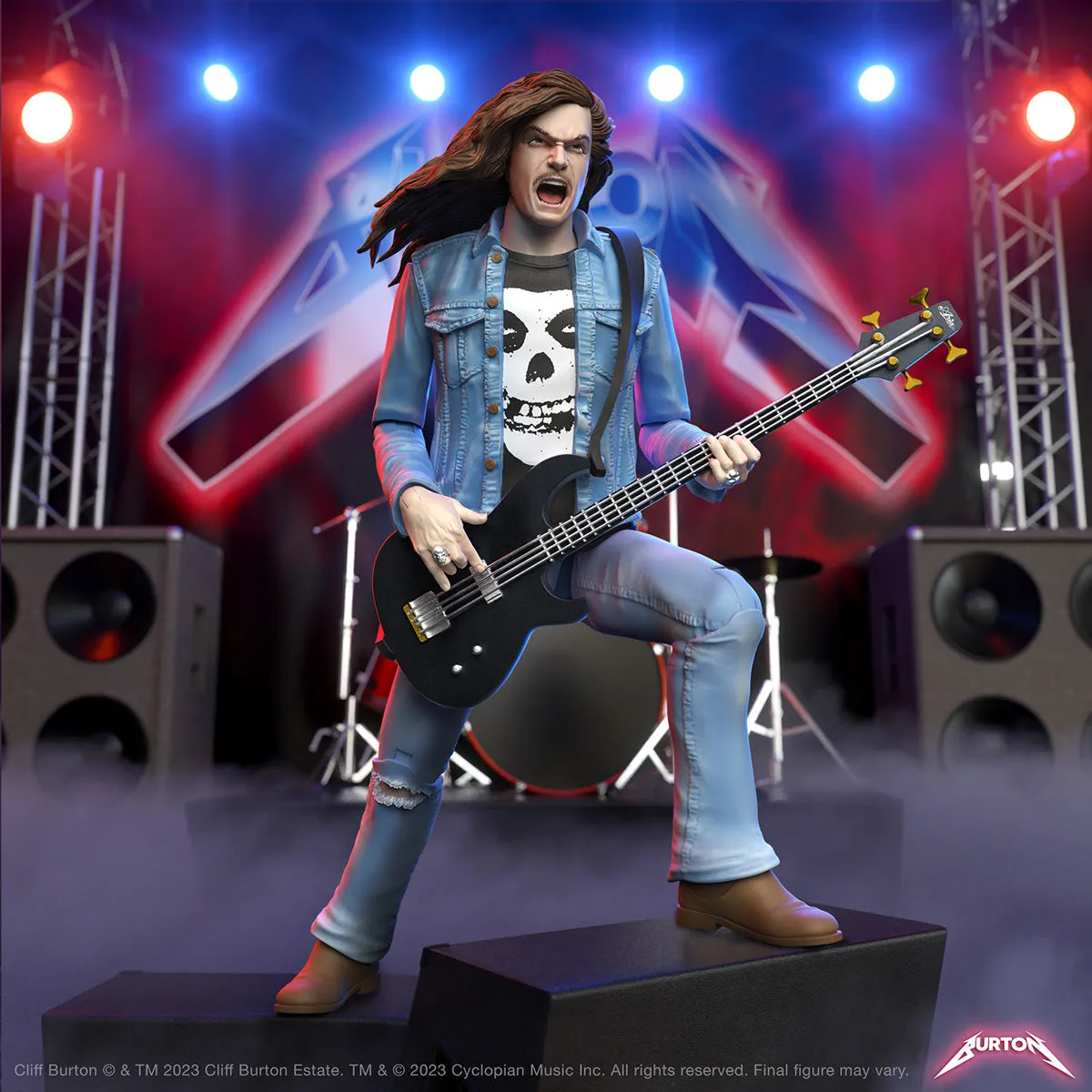 Metallica Cliff Burton Ultimates Action Figure Wave 1