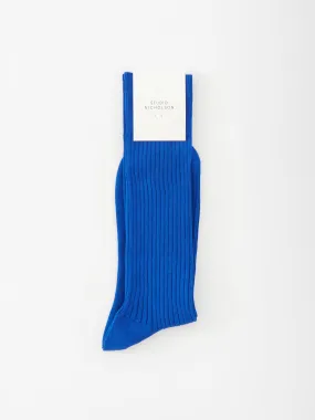 Neffi socks, Klein Blue, buy now