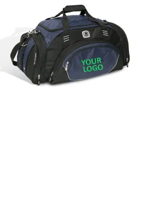 OGIO Transfer Customized Duffel Bags, Navy