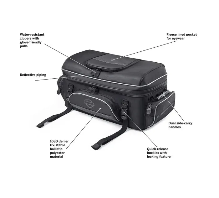 Onyx Premium Luggage Tour-Pak Rack Bag - 93300123