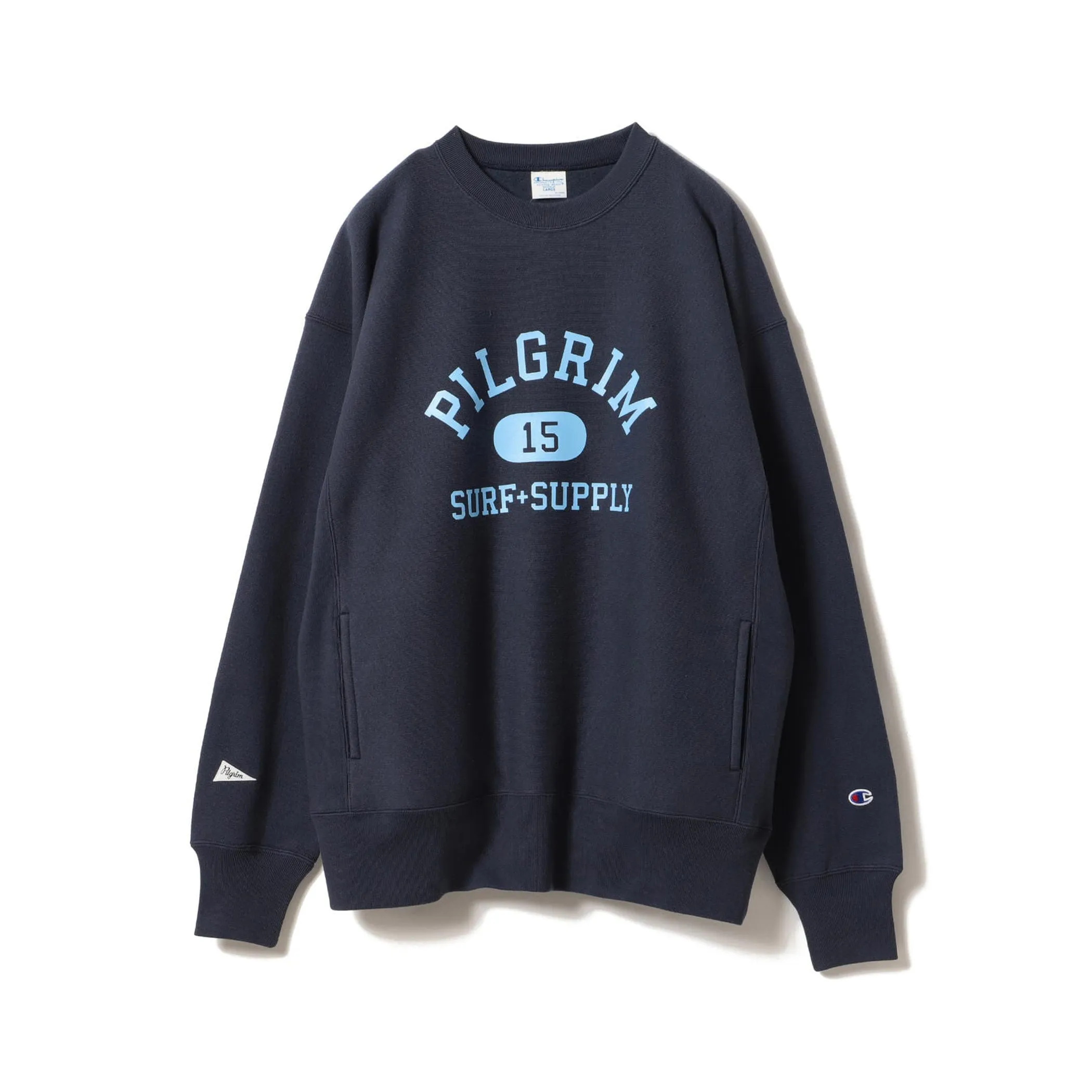 Pilgrim - Champion Reverse Weave Crew - shop online now.