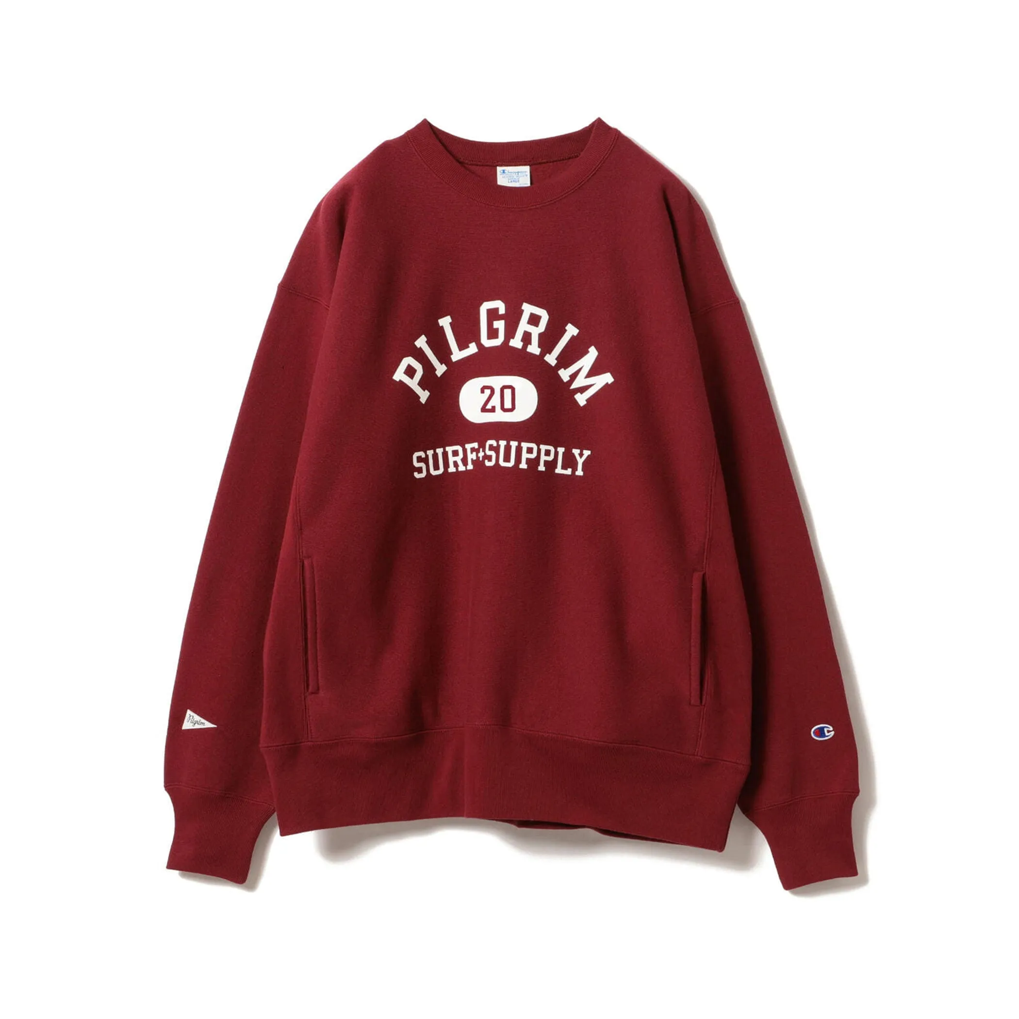 Pilgrim - Champion Reverse Weave Crew - shop online now.