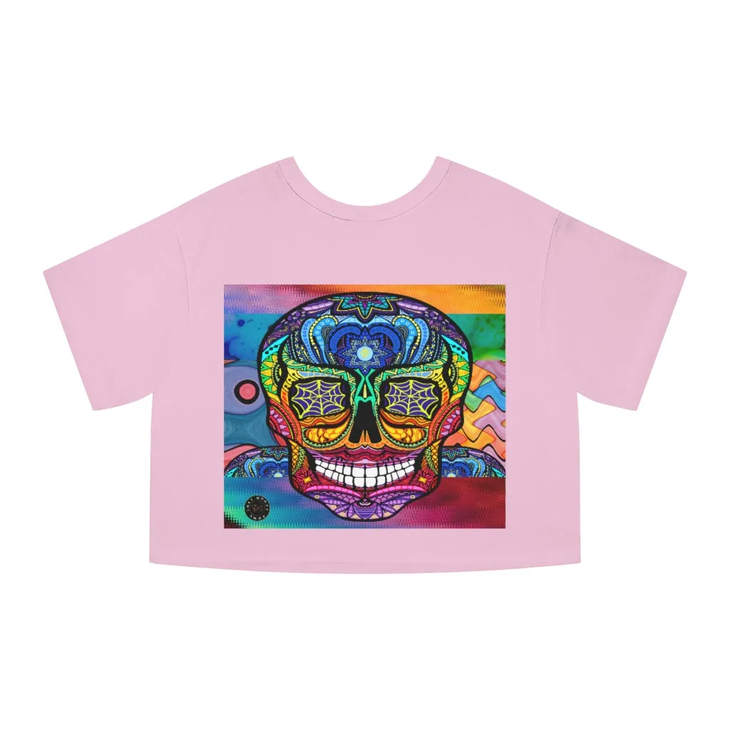 Psychedelic Cropped T-Shirt