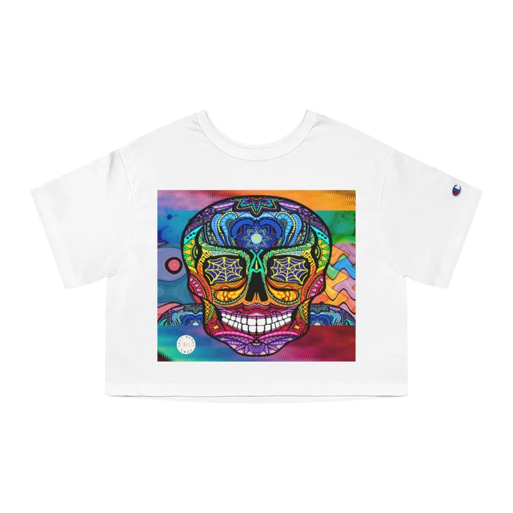 Psychedelic Cropped T-Shirt