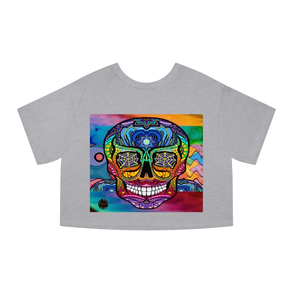 Psychedelic Cropped T-Shirt