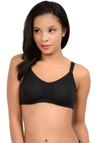 QT Intimates Cotton Blend Wireless Nursing Bra