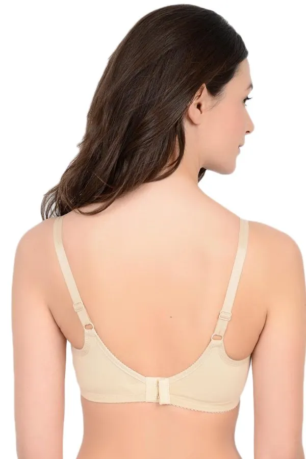 QT Intimates Molded Cotton Blend Nursing Bra