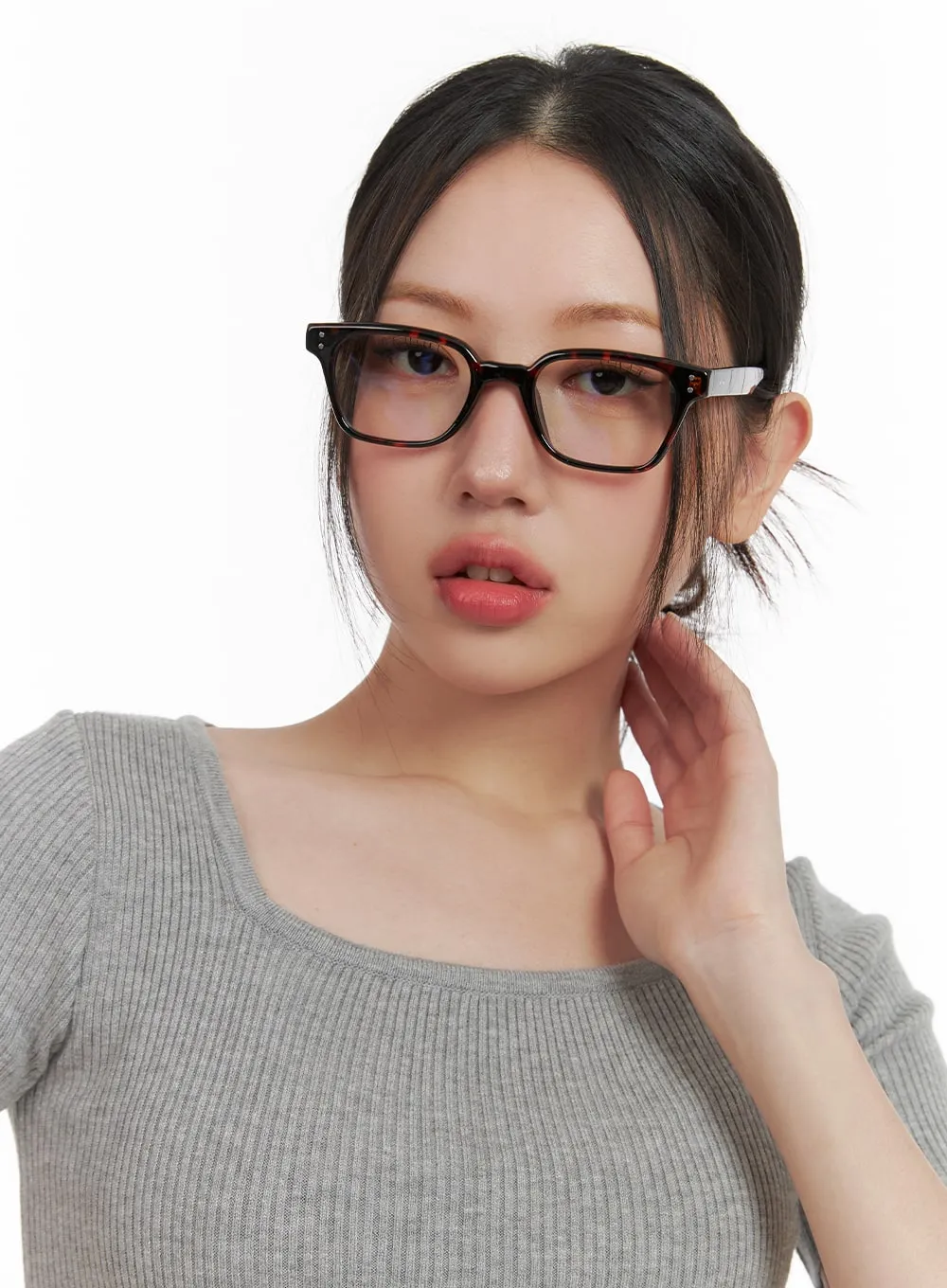 Rectangular eyeglasses OA415