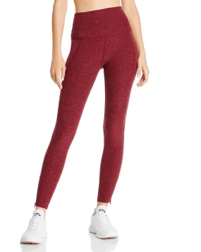 Results: Burgundy Spacedye Zip Hem Leggings by Beyond Yoga