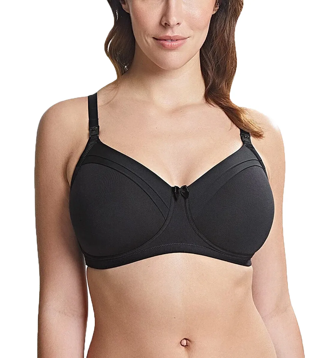 Royce Maisie Black Nursing Non-wire Bra with Cotton Lining (1391)