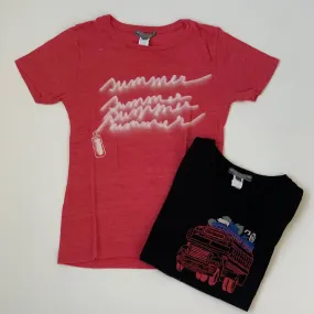 Set of Two Short Sleeve Bonpoint T-Shirts for 8-Year-Olds