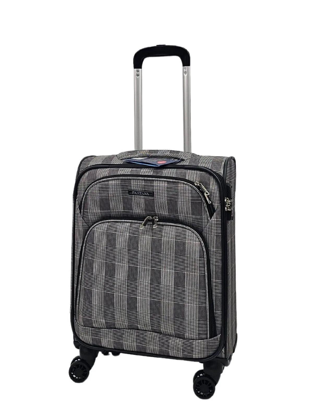 Soft Shell Cabin Suitcase 55 x 37 x 20 cm Lightweight Luggage Suitable for Easyjet, Ryanair