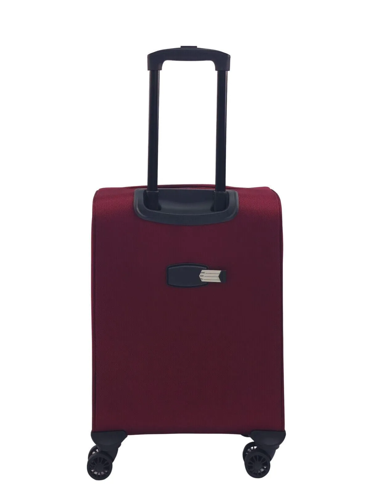 Soft Shell Cabin Suitcase 55 x 40 x 20 cm Lightweight Luggage Suitable for Easyjet, Ryanair