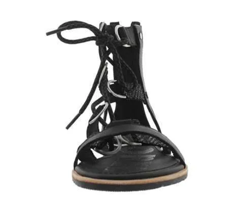 Sorel Women’s Gladiator Sandals (Black)