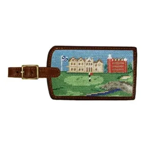 St. Andrews Needlepoint Luggage Tag