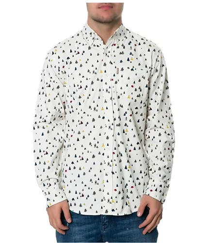 Staple Mens The Camper Ls Button Up Shirt